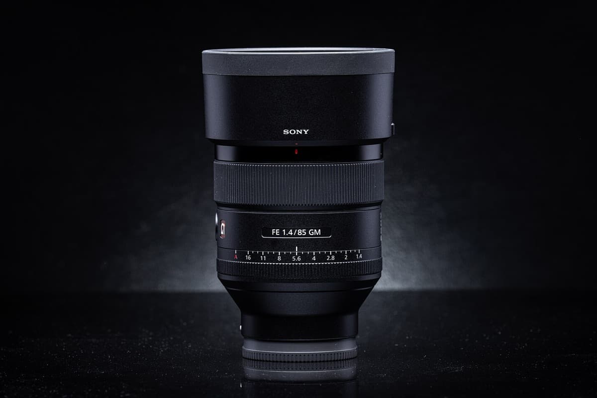 소니 FE 85mm F1.4 GM 대여 제품 사진